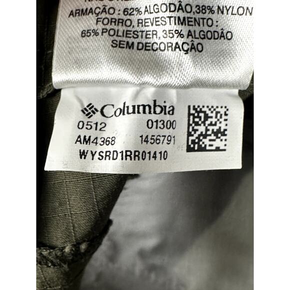 Columbia Hiking Ripstop Shorts‎ 9" Inseam Modern Classic Omni-Shade Green Men 38 - Picture 6 of 7